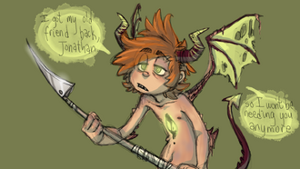 Actualspookydemonsock