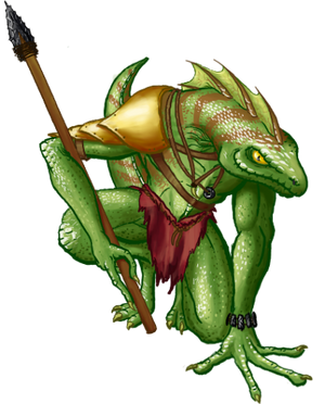 Saurian skirmisher