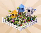 Birdhouse Garden