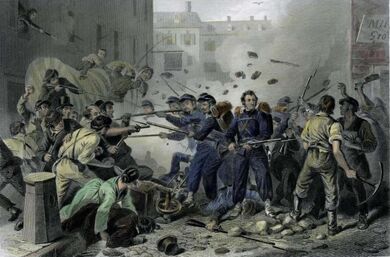 Goodyear Rail Company Riots