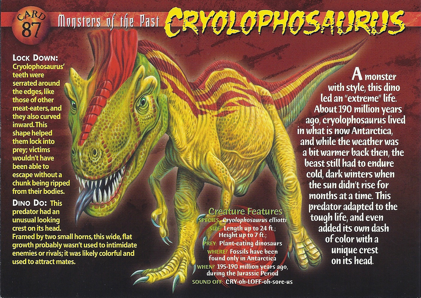creatures dinosaurs