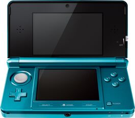 Aqua blue 3DS