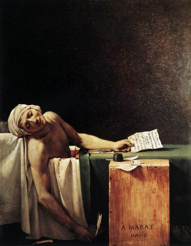 Archivo:Death of Marat by David.jpg