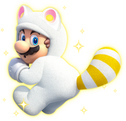 WhiteKistuneMario