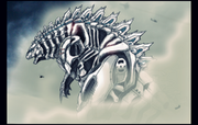 Mechagodzilla by isaacbarnett-d7uw3vh