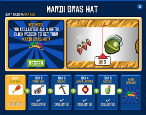 Mardi gras items