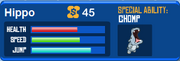 Hippo stats