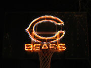 Chicago bears in lights