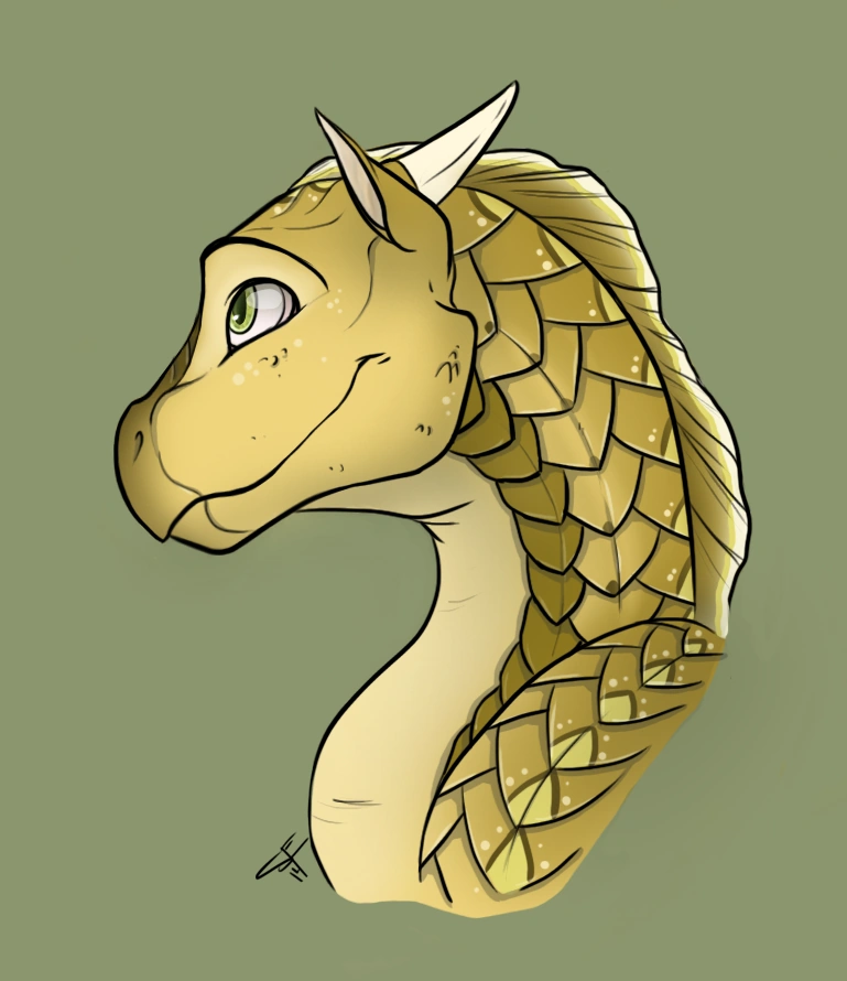 Image - Sunny Headshot by Frillious @ tumblr.png | Wings of Fire Wiki