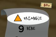 Firstcluewastriangle