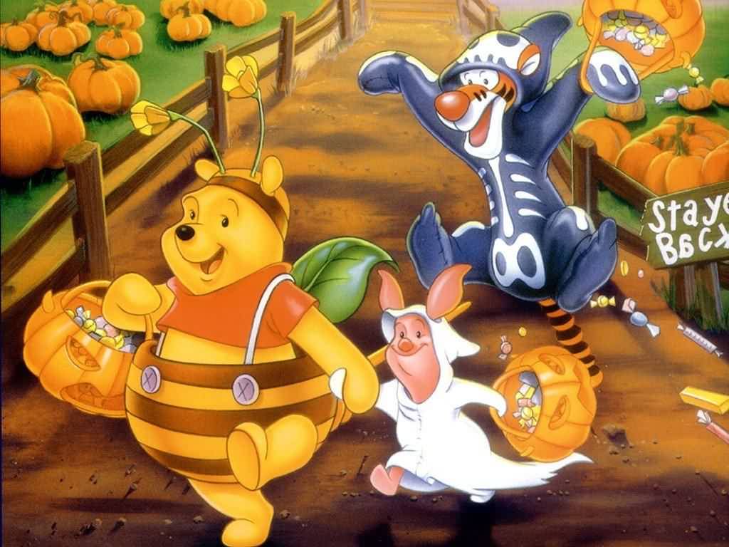 Image - Pooh Halloween Wallpaper.jpg | Winniepedia | FANDOM powered by