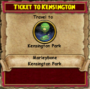 Ticket to Kensington