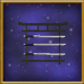 Ninja Sword Rack