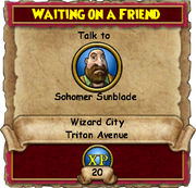 Waiting On A Friend