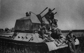 Flakpanzer T-34 747(r) Panzerjäger 653