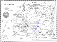 River Cary map