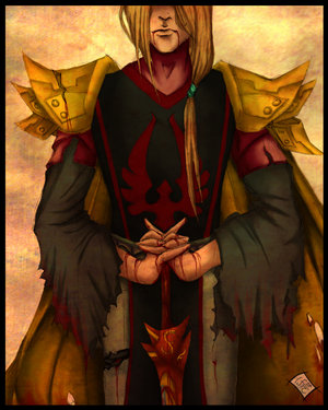 Blood Knight by direndria