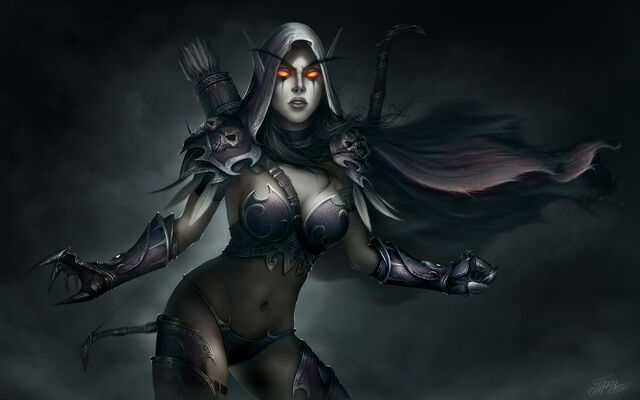 Datei:Sylvanas windrunner by tamplierpainter.jpg