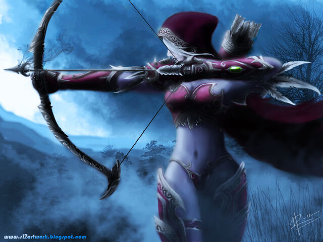 Datei:Sylvanas windrunner by riz12.jpg