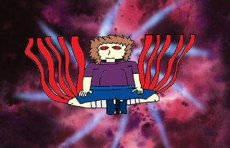 Ten Tailed Scarf Strider