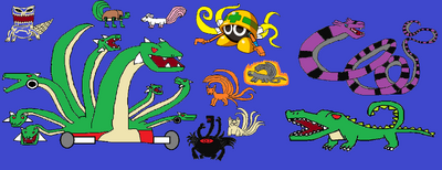 Tailed Beasts and Manda