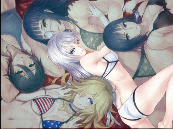 Girls. Bikinis. Lust.