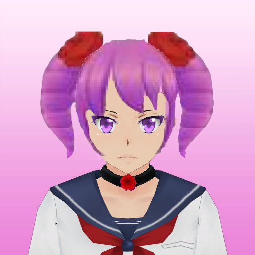 Image - Kizana Sunobu with Rose necklace.png | Yandere Simulator Fanon ...