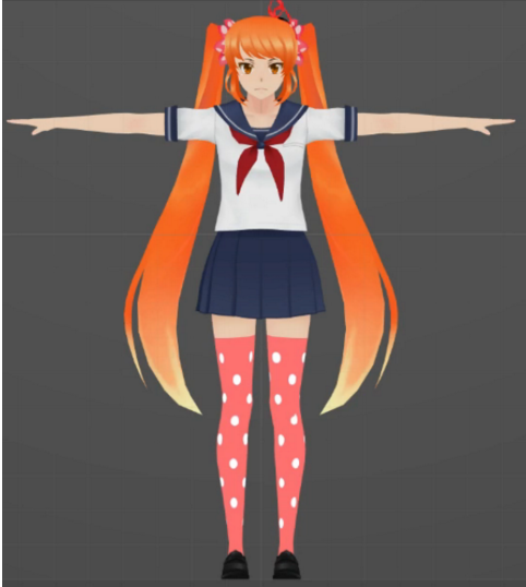 Osana -yandere simulator Minecraft Skin