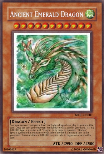 Ancient Emerald Dragon | Yu-Gi-Oh Card Maker Wiki | FANDOM powered by Wikia