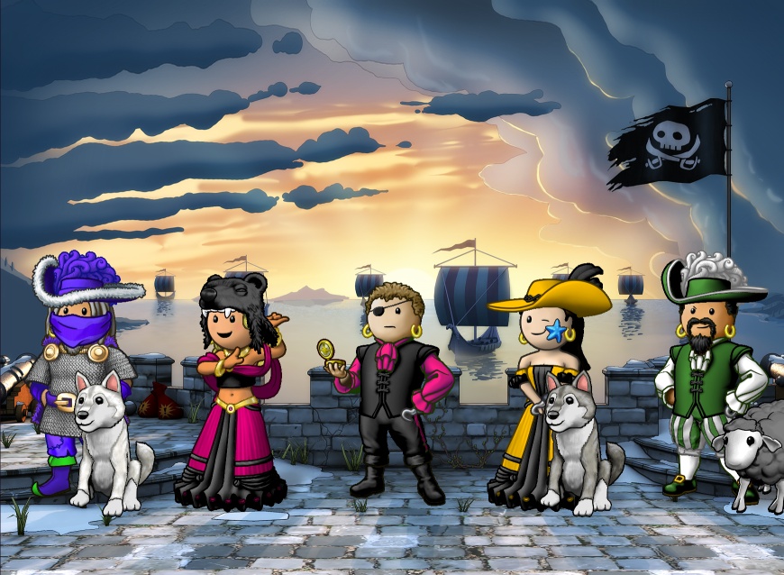 smashing four pirate smashing four pirate