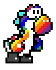 Rainbow yoshi by lol tee heedb-d37fw98