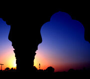 Framed Sunset