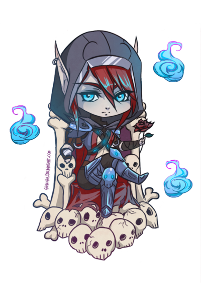 Image - Wow chibi death knight by gianara-d5nzq9f.png | Wikitubia