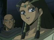 Ishizu smiles