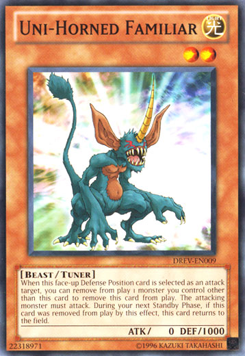 Uni-Horned Familiar | Yu-Gi-Oh! | FANDOM powered by Wikia