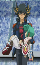 Yusei carries Ruka