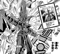 Dark Magician crucified