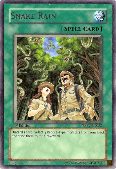 Snake Rain | Yu-Gi-Oh! | FANDOM powered by Wikia