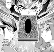 Yuma's face-down card of fate