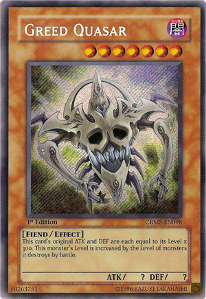 Greed Quasar Greed Quasar