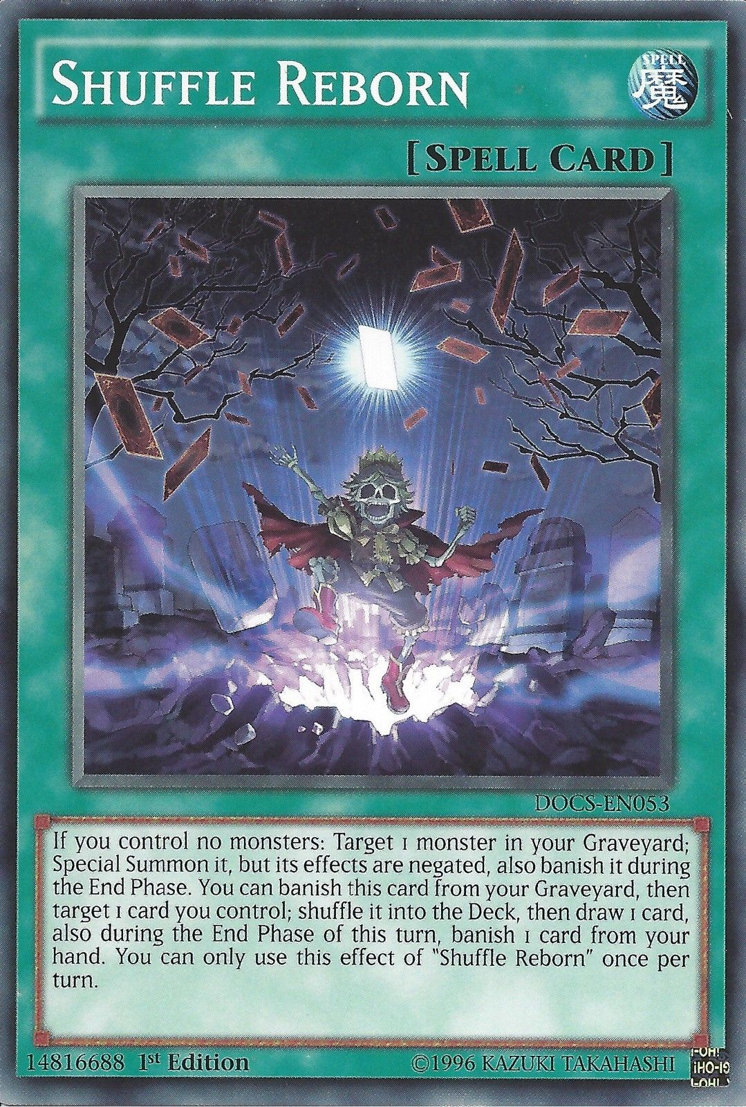Shuffle Reborn Draw Same Card Card rulings and card