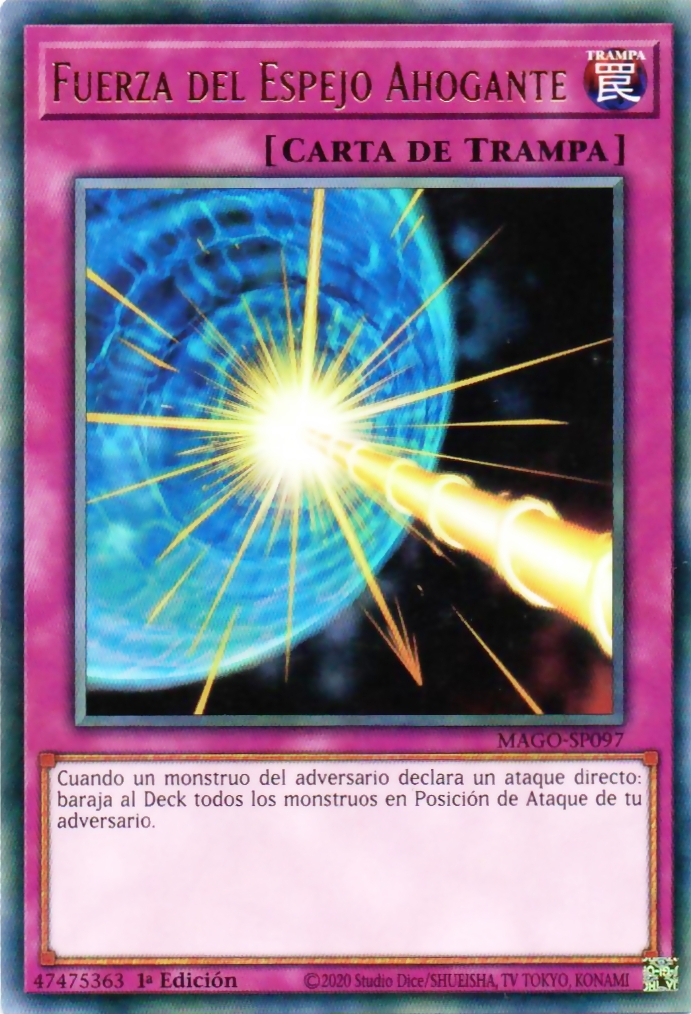 Fuerza del Espejo Ahogante  Yu-Gi-Oh! Wiki en Español 