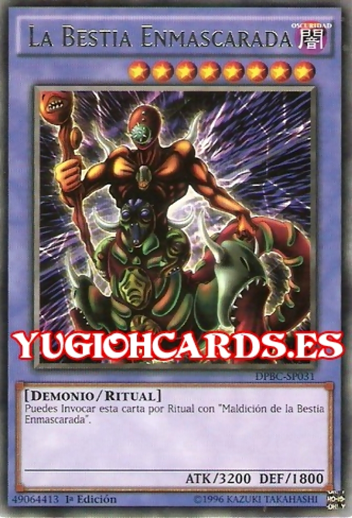 La Bestia Enmascarada  Yu-Gi-Oh! Wiki en Español  FANDOM 