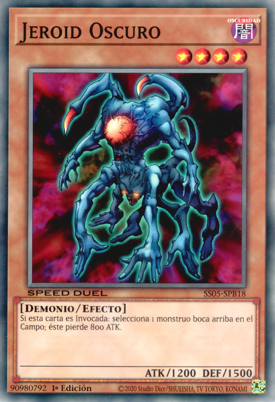 Jeroid Oscuro  Yu-Gi-Oh! Wiki en Español  FANDOM powered 