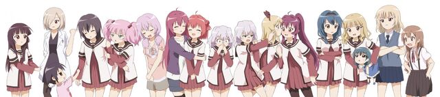 File:Yuruyuri characters.jpg