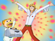Kanchome y Folgore preparados para bailar