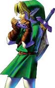 Link playing Ocarina