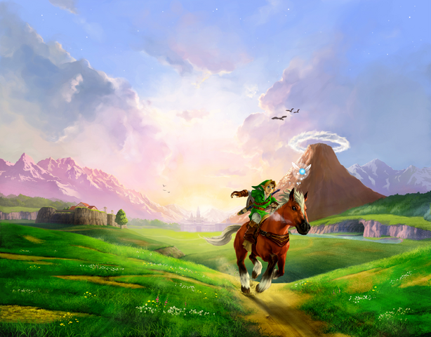 File:Characters (Ocarina of Time 3D).png