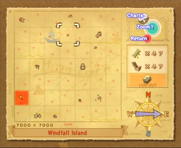 Resultado de imagem para tloz wind waker map