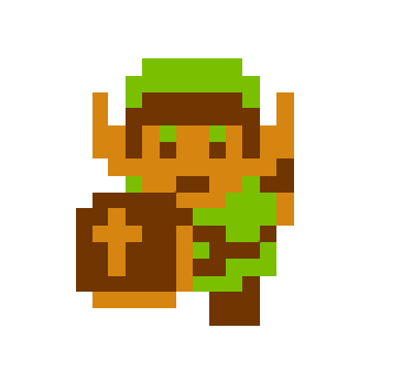 Image - Link (Sprite) The Legend of Zelda.png | Zeldapedia ...